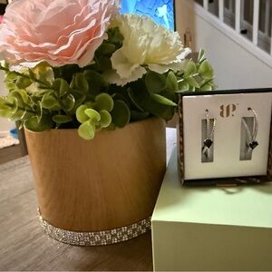 Bomb Party Untamed Hoop Earrings 
“Tangled On Purpose” ER27514